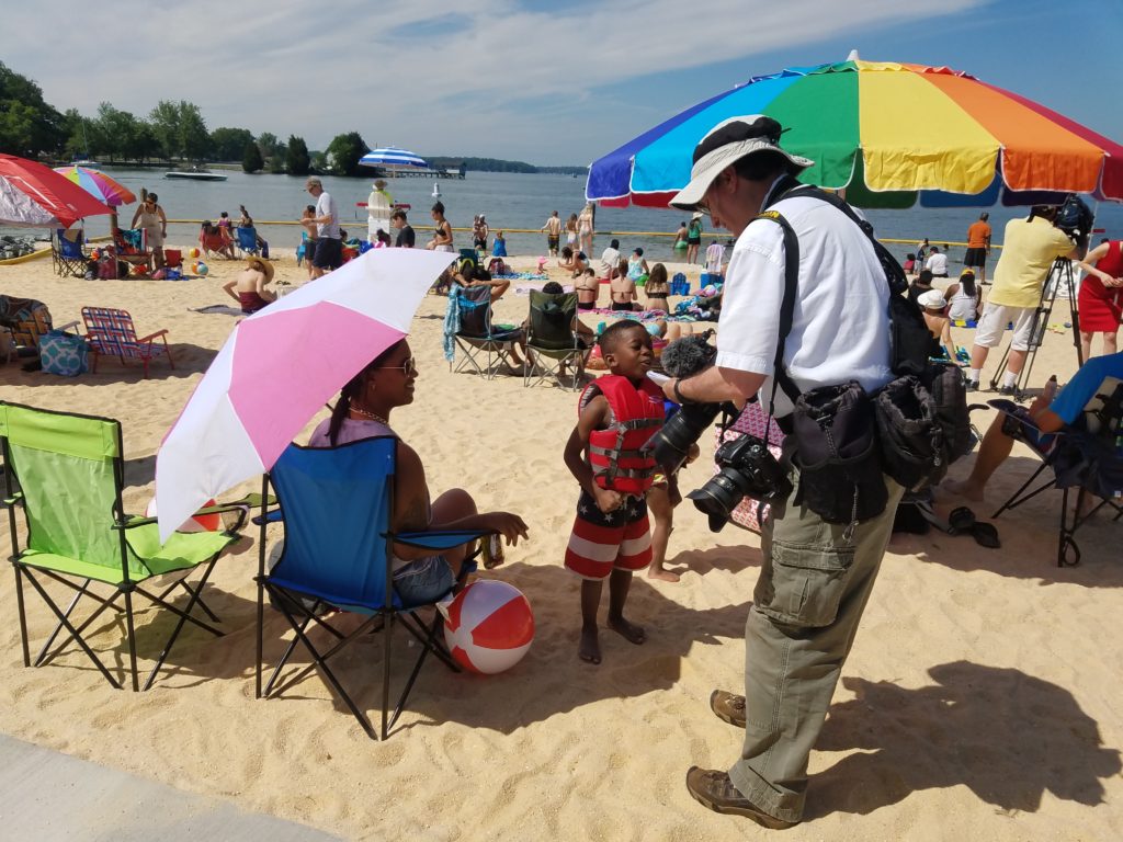 Meredith Cunningham, 6, gets his picture taken by a charlotte observer photographer. Mom is Alisha Samuel