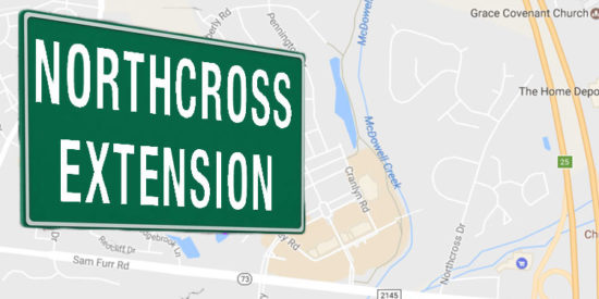 NorthCrossExtensionSign2