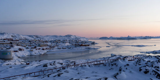 The melting of the ice sheets around Illulissat, Greenland and elsewhere in the Arctic is accelerating thanks to global warming. Credit: UN Photo/Mark Garten, FlickrCC.
 Ilulissat Greenland