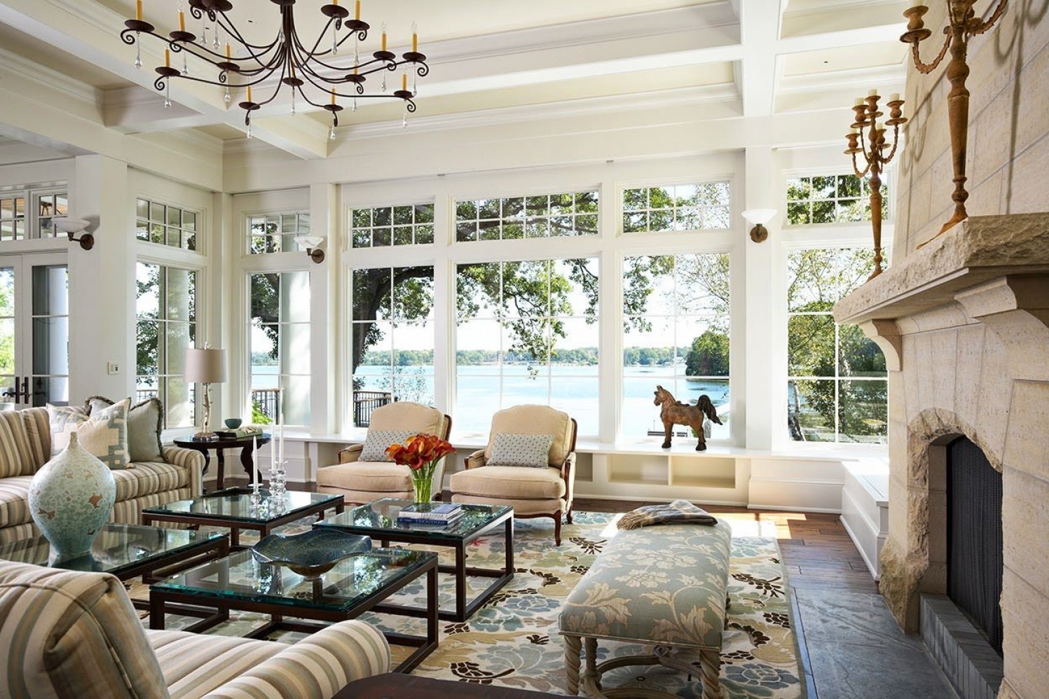  lake  house  living room decorating  ideas Cornelius Today