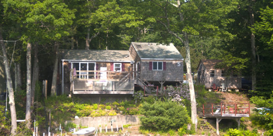 Sears House, Hamilton Reservoir, Holland, Massachusetts, US