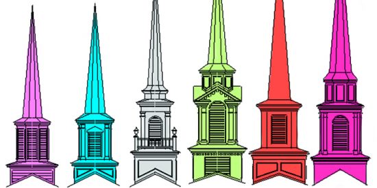 Church Steeples No Numbers_750