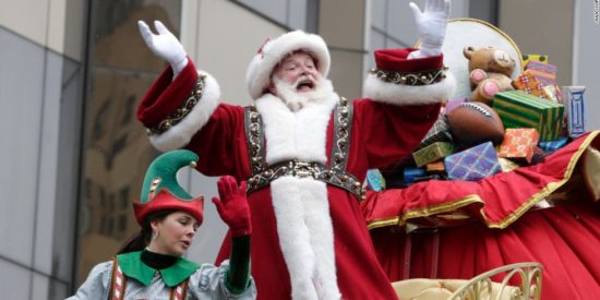 Santa on parade 