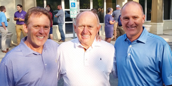 The Griffins: Larry Jr., Larry Sr., and Mike 
