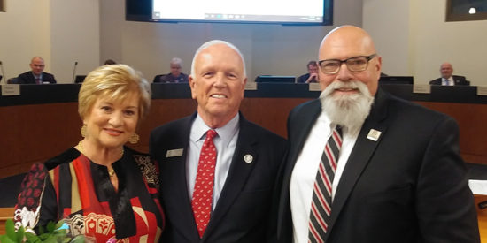 SHARON WASHAM, CORNELIUS MAYOR WOODY WASHAM, AND DAVIDSON MAYOR RUSTY KNOX