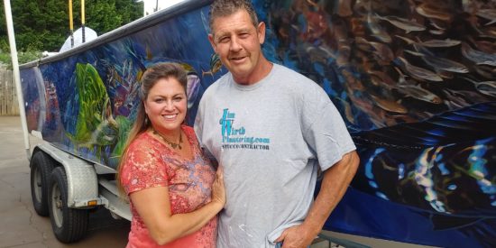 Rescuers Michele and Jim Wirth live in Magnolia Estates