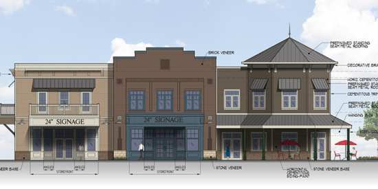 West Catawba Avenue Elevation