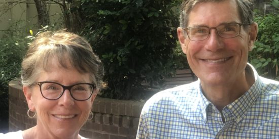 Ellen Donaldson, Dave Cable, co-hairs of Davidson Community Foundation