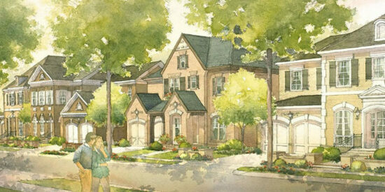 Rendering of Mayes Meadow. (Bayard Development)