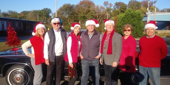 Friday deadline for N. Meck Holiday Parade videos Left to right: Tricia Sisson, Denis Bilodeau, Chantal Bilodeau, Jim Duke, Woody Washam, Sharon Washam, Mike Miltich