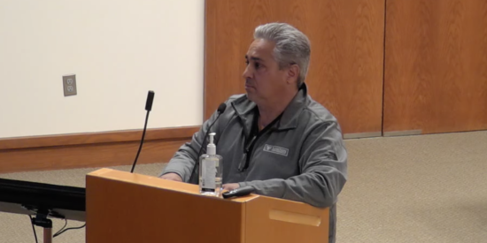 Palillo addresses Town Board Dec. 7