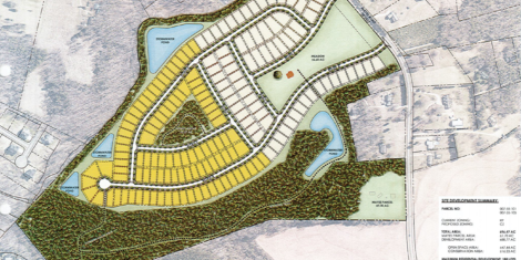 Mayes Road project site plan