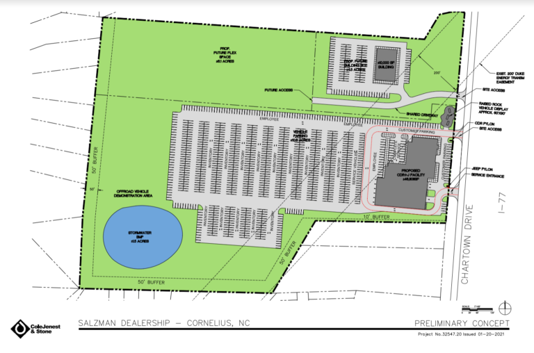 New car dealership planned for Chartown Cornelius Today