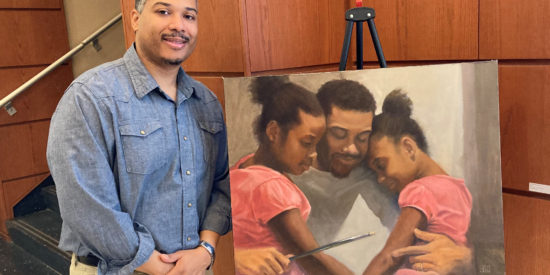 Artist Bryan Wilson / Photos by Jody B. Clark