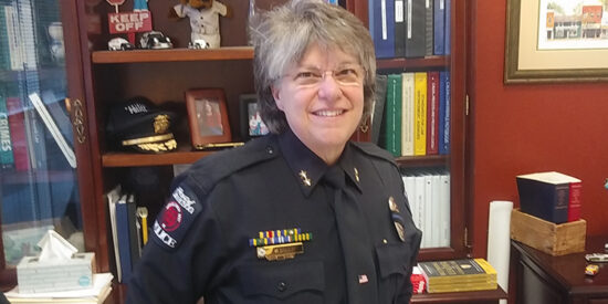 Retiring Police Chief Penny Dunn