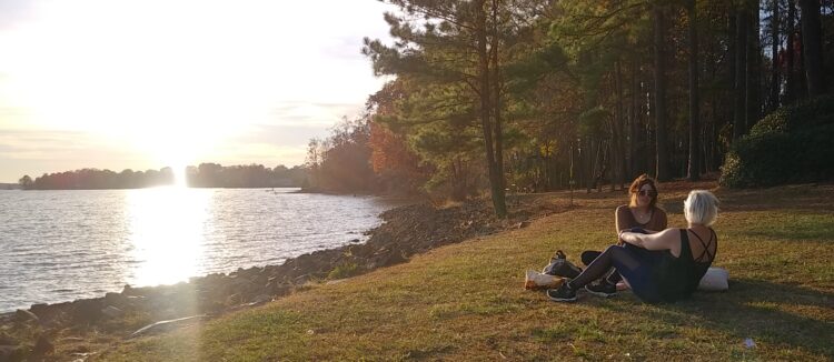 Warm afternoon in Jetton Park