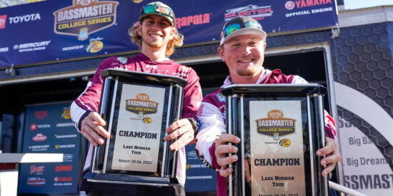 Avery Hammock and Garrett Smith of Erskine College