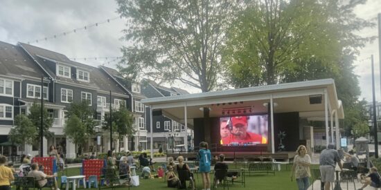 The stage at Birkdale / Staff photo