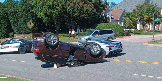 Corvette vs. SUV at Captain's Watch and Jetton