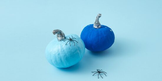 Parents can give their child a blue bucket or display a blue pumpkin to let others know their child has ASD or that your house is friendly to children with ASD.