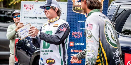 UNC Charlotte's Louis Monetti, of Brielle, N.J., has won the 2022 Bassmaster College Classic Bracket on Lake Greenwood presented by Lew’s and will compete in the 2023 Academy Sports + Outdoors Bassmaster Classic. | Photo by Dalton Tumblin/B.A.S.S.