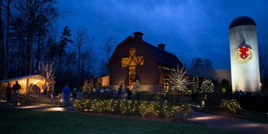 Christmas at the Library at The Billy Graham Library runs through, but is closed on Sundays. Photo | The Billy Graham Library