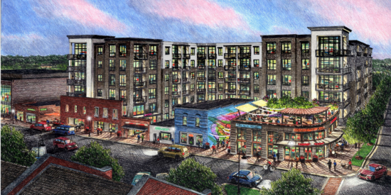 Mills Market rendering