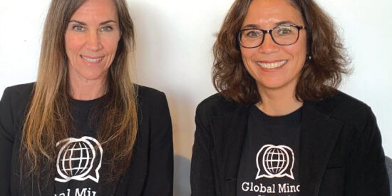 Ridgely Chapman, left, president and founder of Global Minds United, 
and Dawne Kakitsis, director of marketing and outreach, team up to 
help teens become self-aware and how to work with others to build a community for themselves. 
