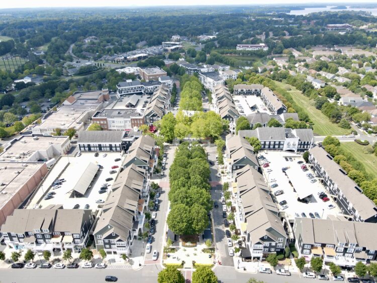 Birkdale Village aerial