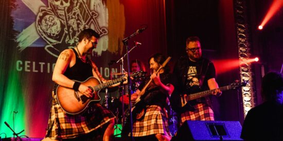 The Tartan Terrors perform at the Cain Center for the Arts.