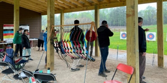 An Archery Certification course was held April 1 in preparation for upcoming programs.  Photo | Town of Davidson