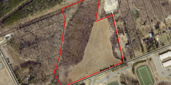 36-acre site on the north side of Bailey, just east of Hwy. 115