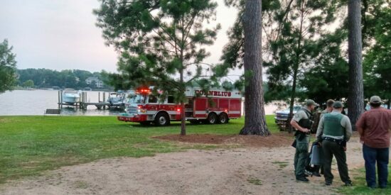 The Diane Shores docks are the staging area