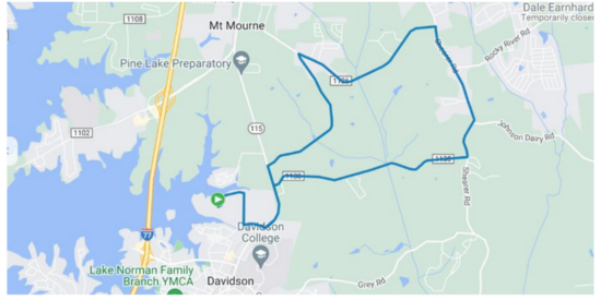 12-mile bike ride |Trane Tri