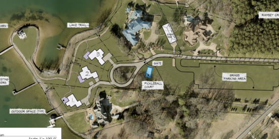 Event space and future homes | Source: Griffin Family