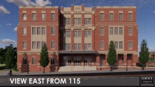 Rendering of new Huntersville Town Hall