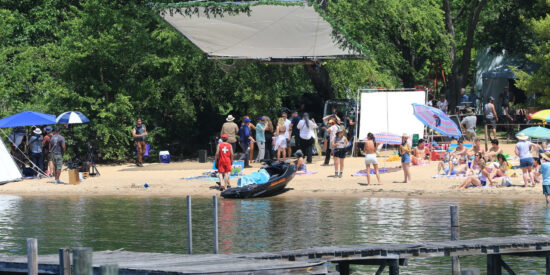 The Hunting Wives filming on Nantz | Photo: Michael Miltich