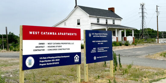 The Junker property on W. Catawba