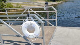 Lake Norman Marine Commission gave away life rings