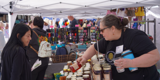 Mooresville Day's open-air artisan market
