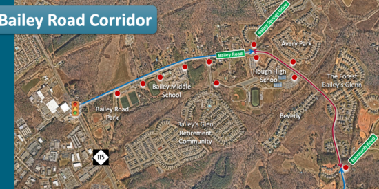 Bailey Road corridor