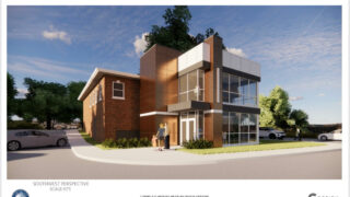 Museum rendering by C Design