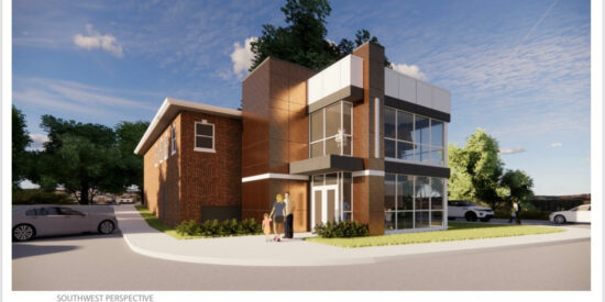 Museum rendering by C Design