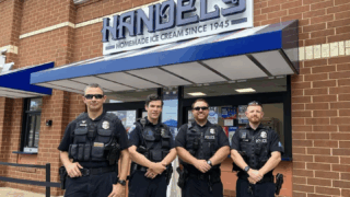 Cone with a Cop at Handel's in 2023/ Jason Benavides photo