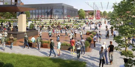 View North from Oak Street Mill