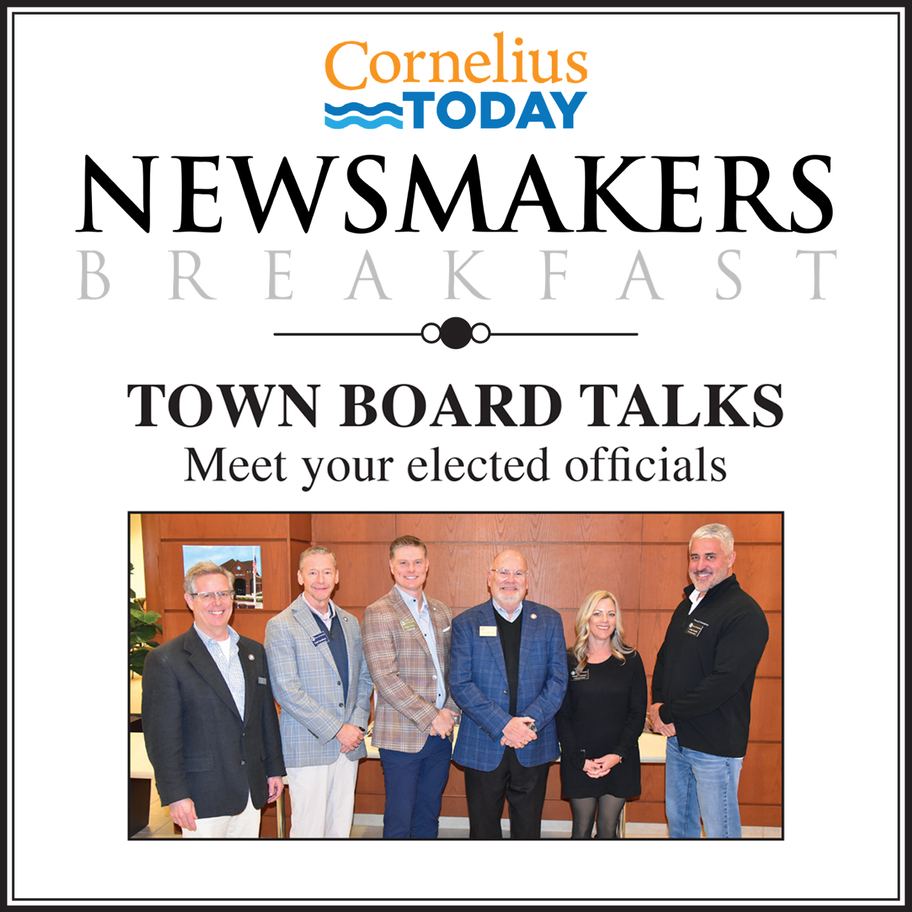 Newsmakers Breakfast: Town Board Talks - Cornelius Today