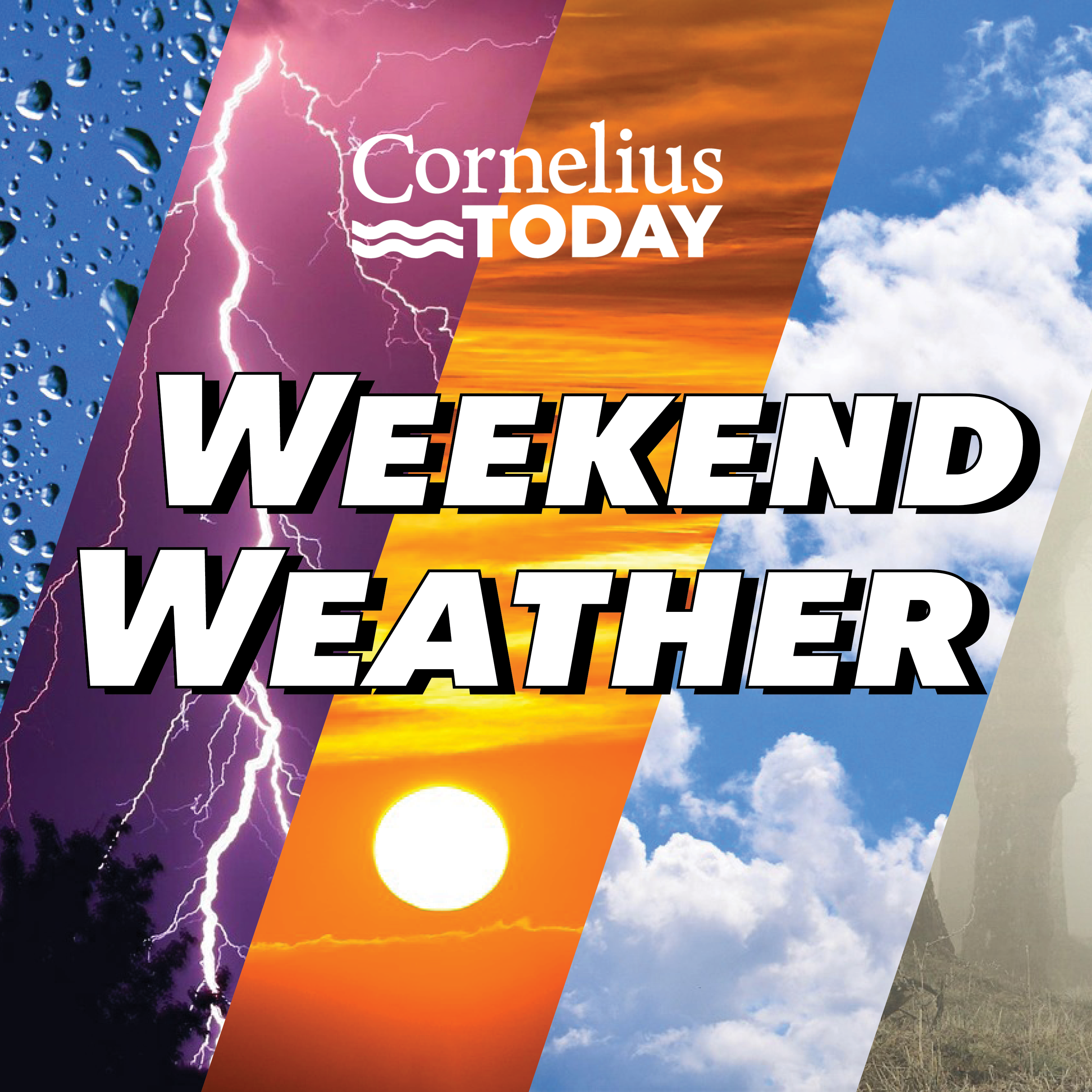 Weekend Weather: Warm but wet days ahead - Cornelius Today